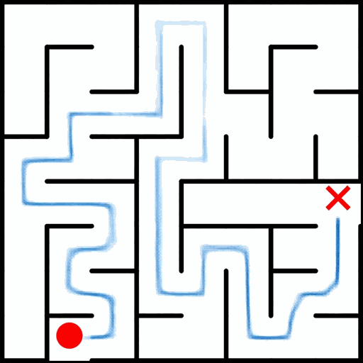 Square maze gif